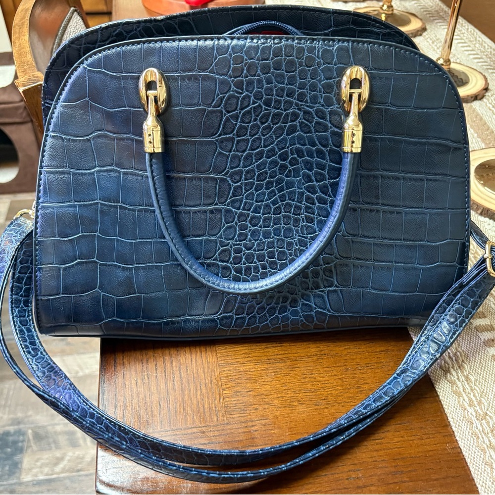 Carlos by Carlos Santana Blue Purse